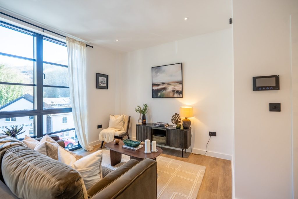 a large building with scaffolding on top of it