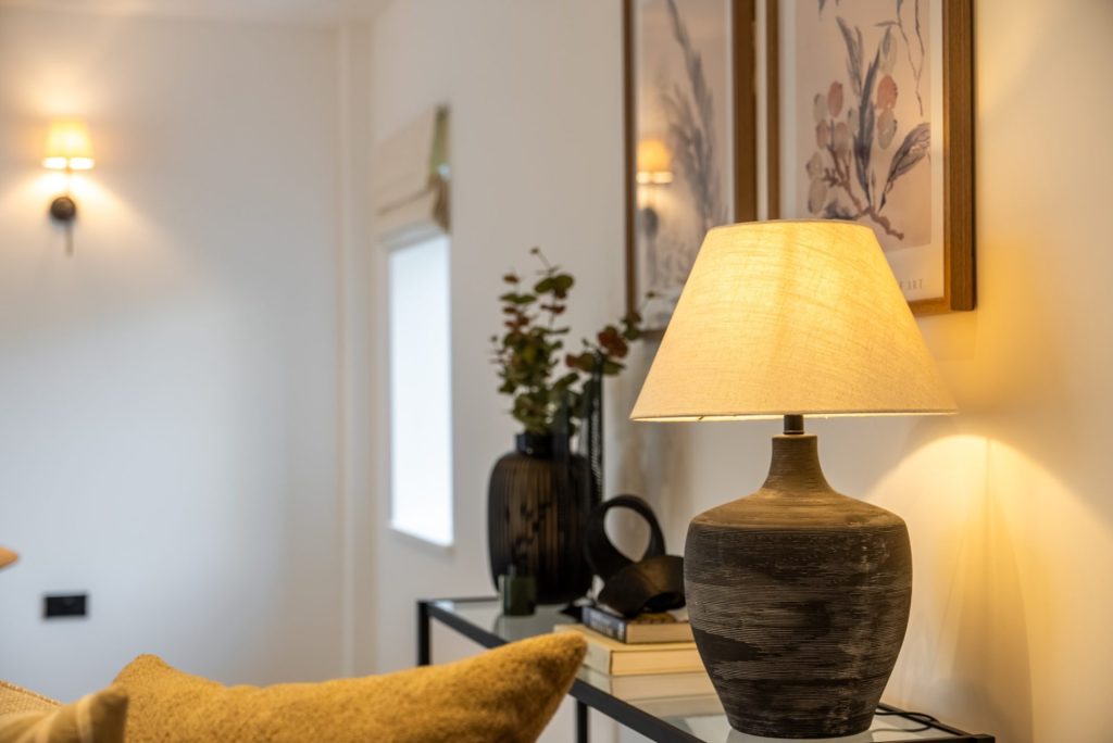 a large building with scaffolding on top of it