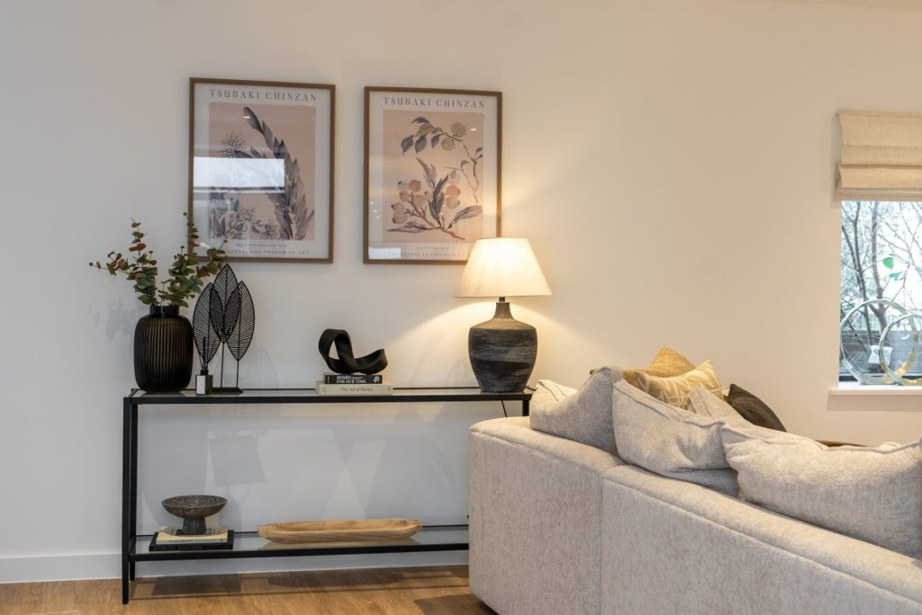 a large building with scaffolding on top of it