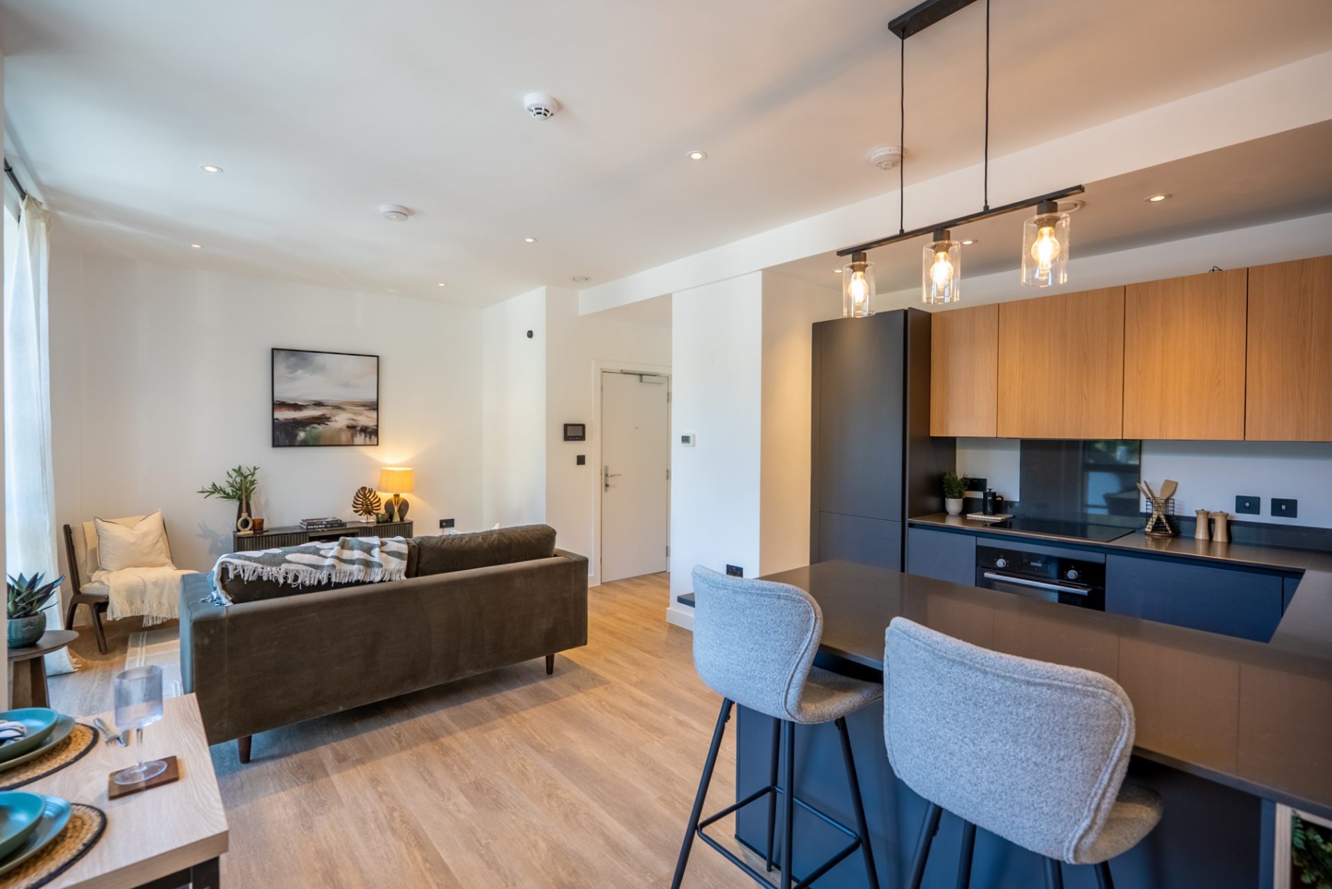 an aerial view of a building under construction