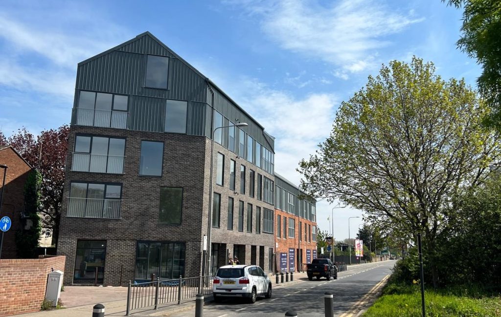 Demolition of an existing property and construction