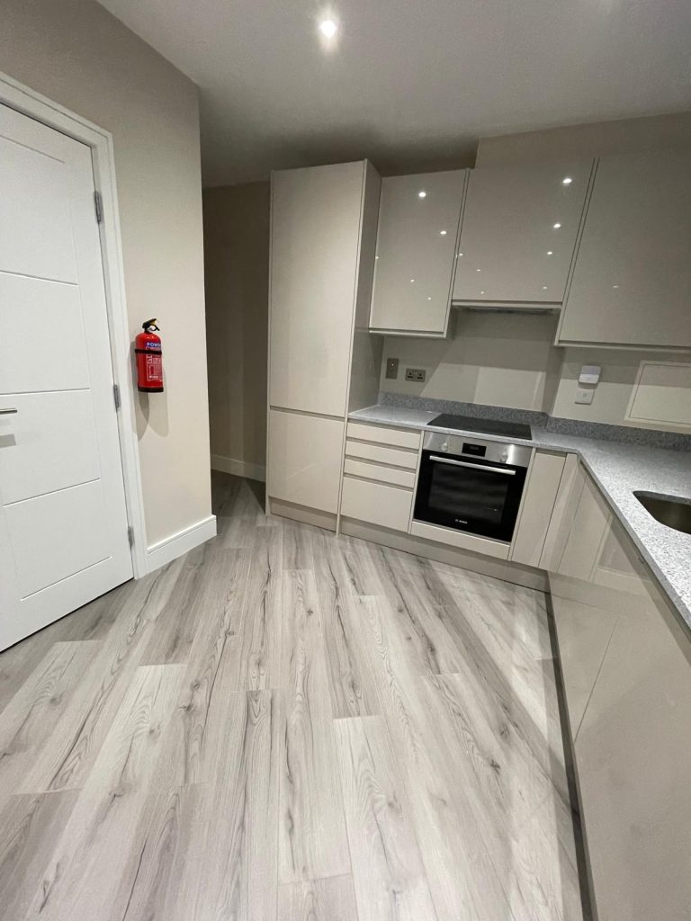 Demolition of an existing property and construction