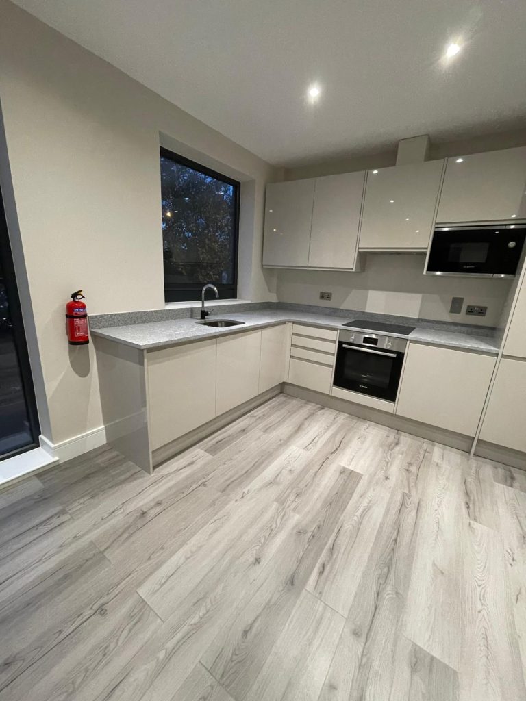 Demolition of an existing property and construction 