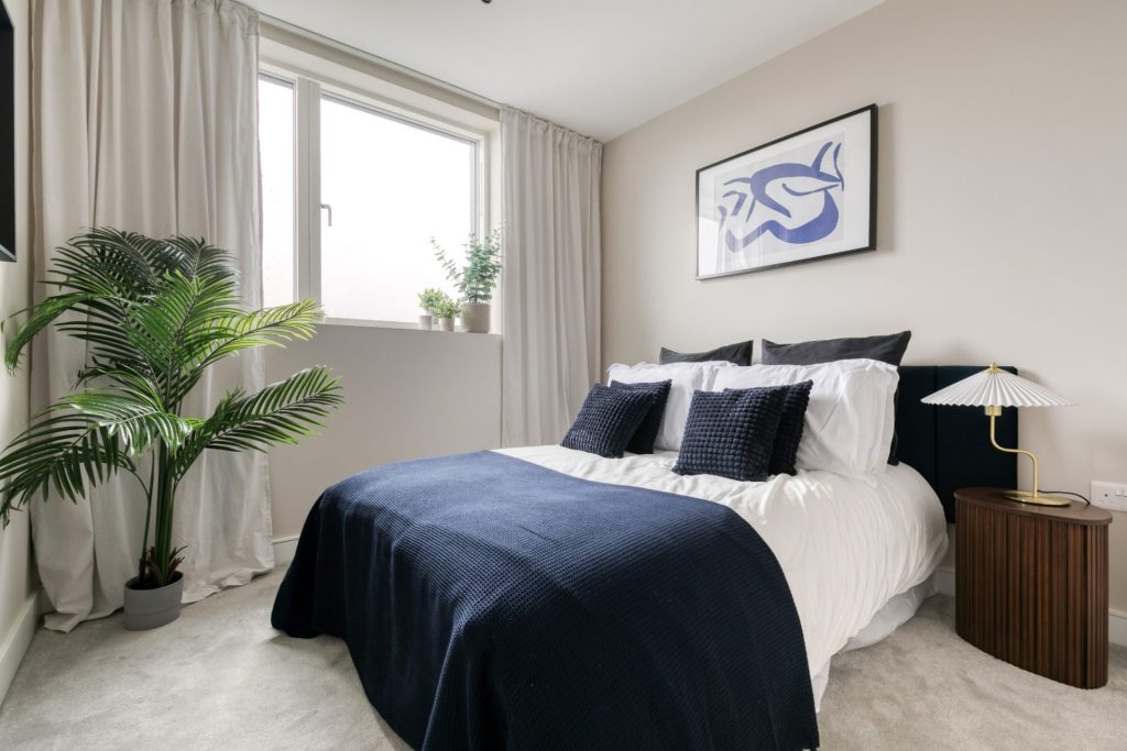 Conversion of a 3-storey office building into 14 residential units, delivered from strip-out and structural alterations through to completion.