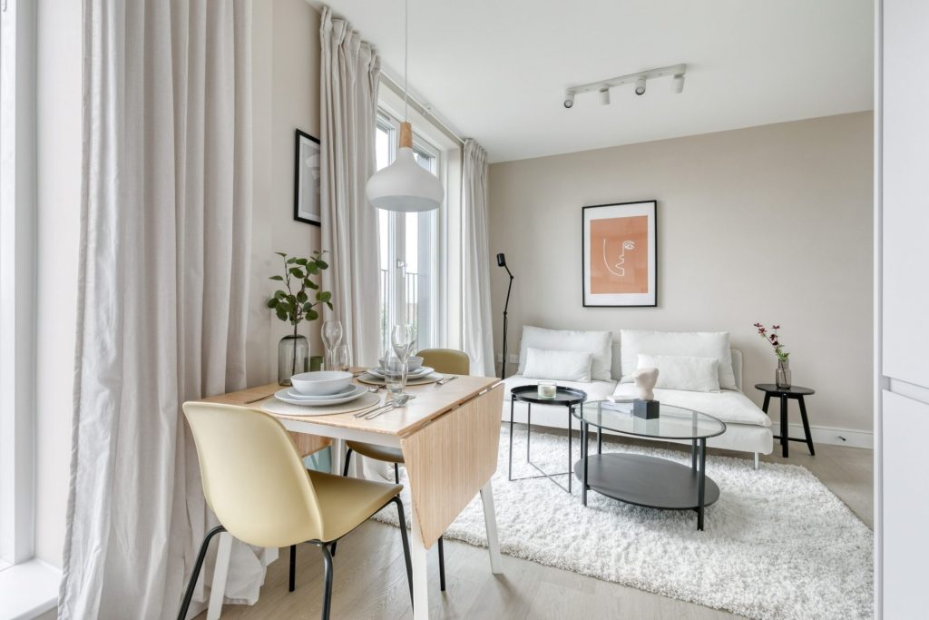 Conversion of a 3-storey office building into 14 residential units, delivered from strip-out and structural alterations through to completion.