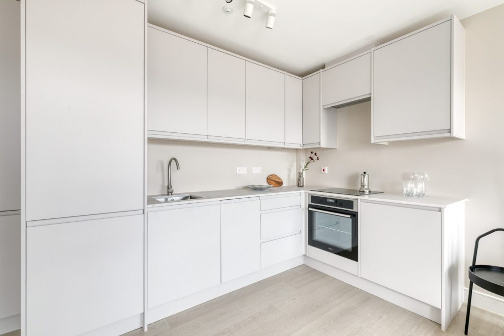 Conversion of a 3-storey office building into 14 residential units, delivered from strip-out and structural alterations through to completion.