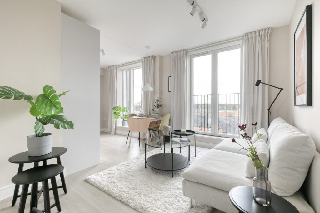 Conversion of a 3-storey office building into 14 residential units, delivered from strip-out and structural alterations through to completion.