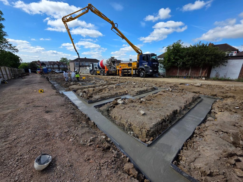 a tall brick building with balconies and balconies